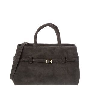 Persaman New York Elspeth Suede Shoulder Bag, Grey